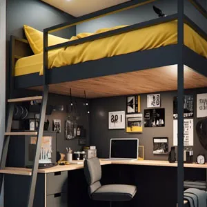 Антресольный этаж увеличивает пространство Увеличение площади помещения