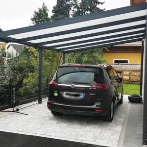 Односкатные навесы из металла