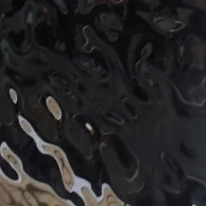 Нержавеющая сталь водная рябь цвет черный