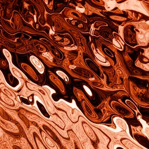 Нержавеющая сталь водная рябь, water ripple цвет медь