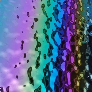 Нержавеющая сталь водная рябь цвет радужный