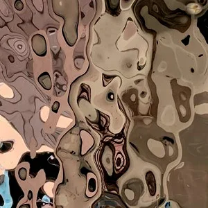 Нержавеющая сталь водная рябь цвет розовое золото