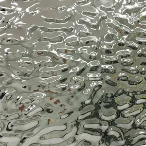 Нержавеющая сталь водная рябь цвет серебро