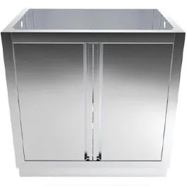 Кухонный модуль c 2-мя распашными дверцами и полкой