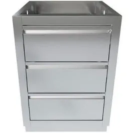 Кухонный модуль с 3-мя выдвижными ящиками