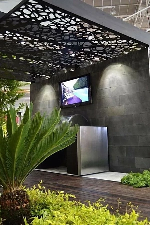 Перголы в Москве - пример выполнения