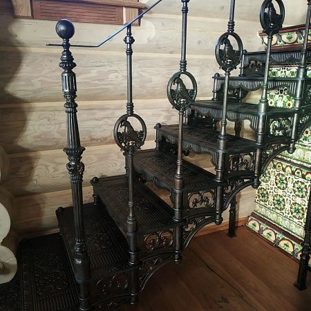 Чугунные лестницы в Самаре - пример выполнения