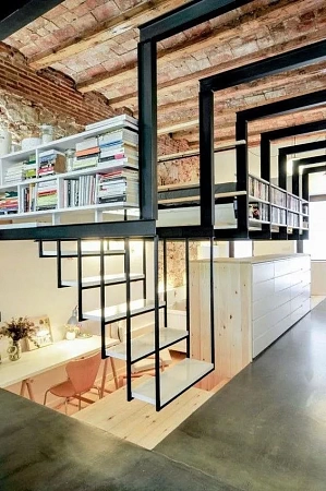 Антресольные этажи в Саратове - пример выполнения