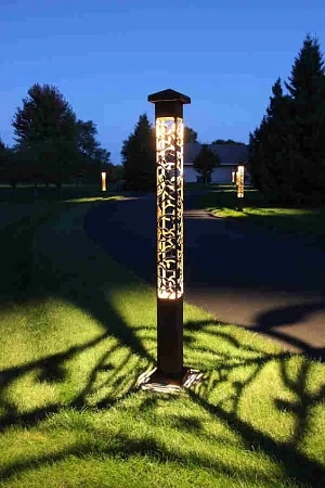 Садово-парковое освещение в Самаре - пример выполнения