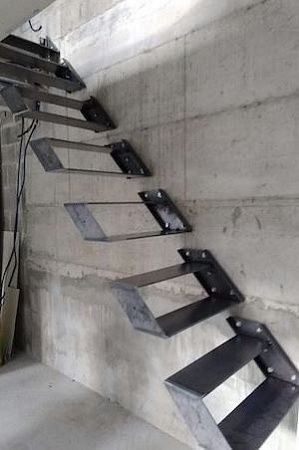 Каталог металлических лестниц в Казани - пример выполнения