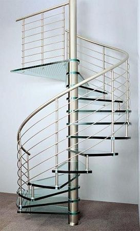 Лестницы из нержавеющей стали в Нижнем Новгороде - пример выполнения