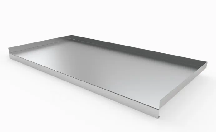Столешница из нержавеющей стали 1000-1500 мм длина на заказ