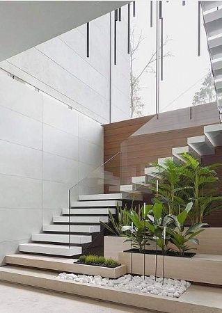 Консольные, парящие лестницы в Самаре - пример выполнения