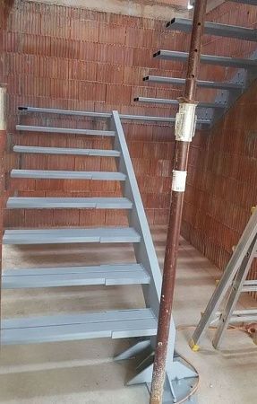 Консольный каркас в Казани - пример выполнения