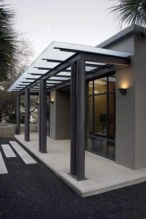 Перголы в Москве - пример выполнения