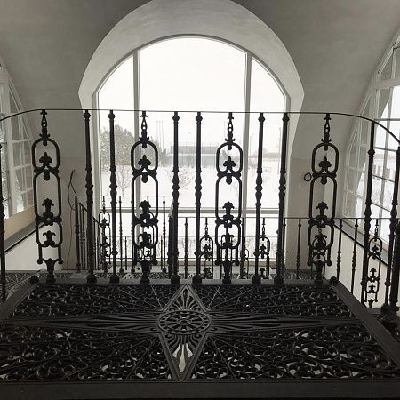 Чугунные лестницы в Самаре - пример выполнения