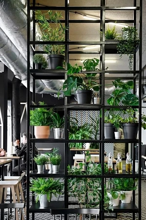 Стеллажи из металла в Москве - пример выполнения