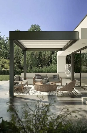 Перголы в Москве - пример выполнения