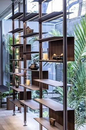 Стеллажи из металла в Москве - пример выполнения