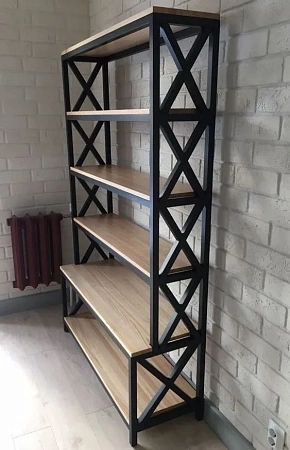 Стеллажи из металла в Москве - пример выполнения