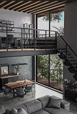 Антресольные этажи в Саратове - пример выполнения