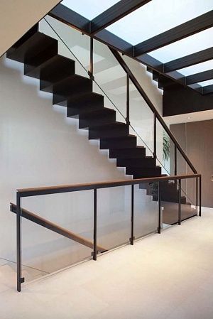 Лестницы из металла в стиле лофт в Санкт-Петербурге - пример выполнения