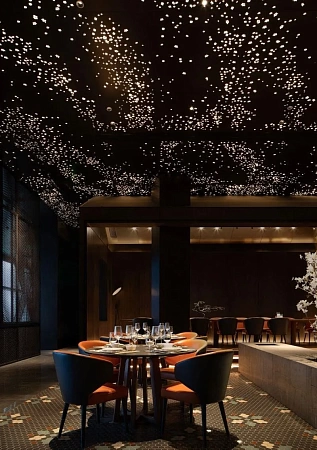 Перфорированный кассетный потолок в Казани - пример выполнения