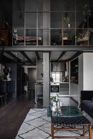 Антресольные этажи в Саратове - пример выполнения