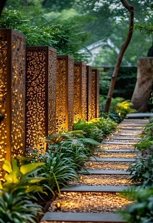 Садово-парковое освещение в Самаре - пример выполнения