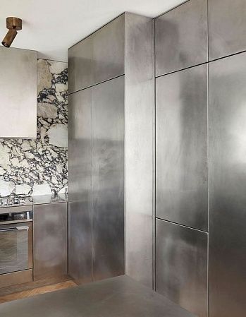 Фасады из нержавеющей стали в Самаре - пример выполнения