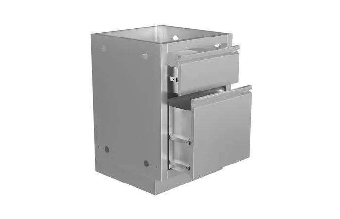 Кухонный модуль с 2-мя выдвижными ящиками на заказ