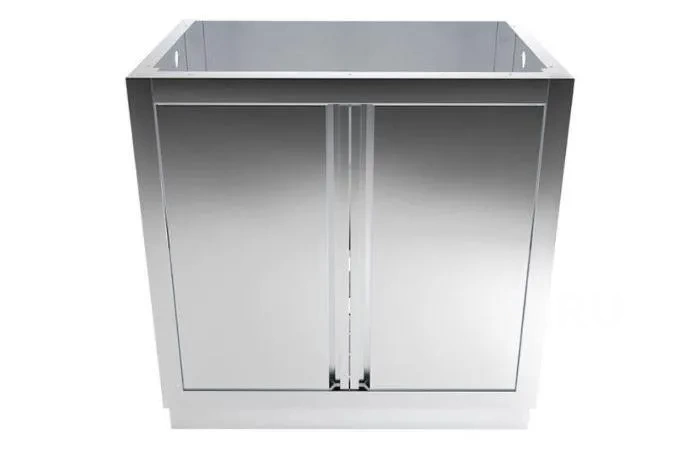 Кухонный модуль c 2-мя распашными дверцами и полкой на заказ