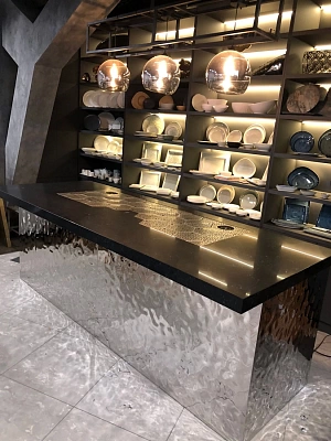 Пример отделки Водная рябь