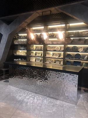 Пример отделки Водная рябь