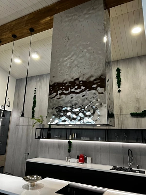 Пример отделки Водная рябь