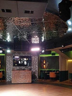 Пример потолка Водная рябь